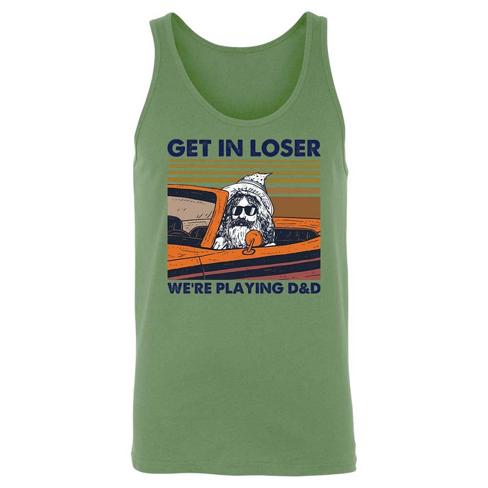 Get in Loser Unisex Jersey Tank - Leaf - 5