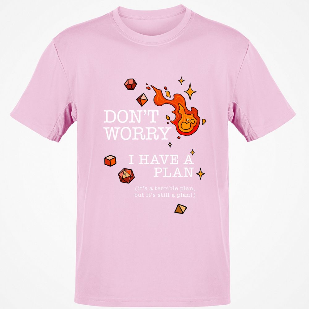 Don’t Worry I Have a Plan - Light Pink - 5