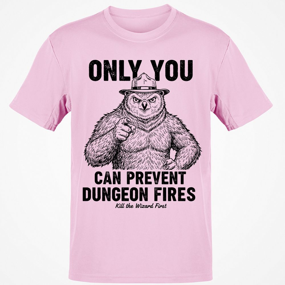 Only You Can Prevent Dungeon Fires - Light Pink - 5