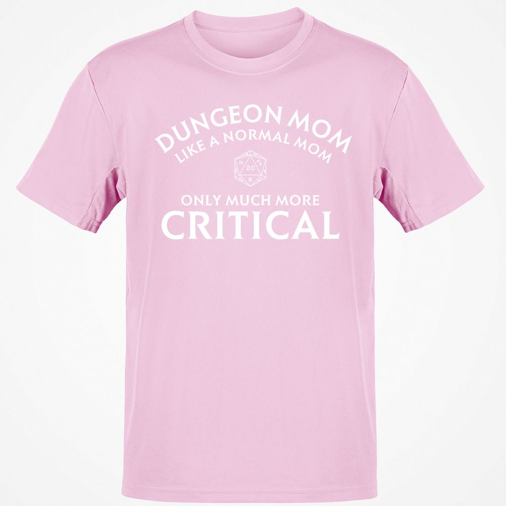Dungeon Mom Normal Mom Classic Unisex T-Shirt - Light Pink - 5