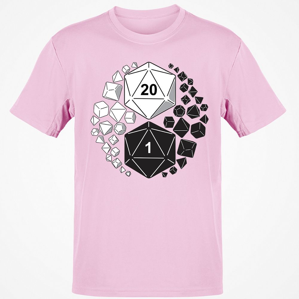 Gaming Yin Yang T-Shirt - Light Pink - 5
