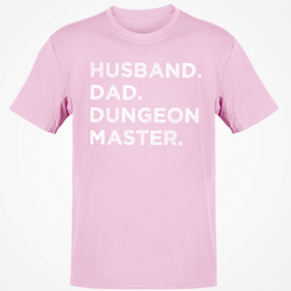 Husband Dad Dungeon Master Classic Unisex T-Shirt - Light Pink - 5