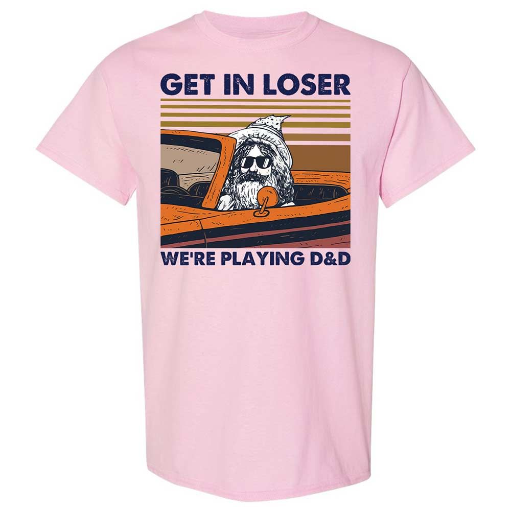 Get in Loser Classic Unisex T-Shirt - Light Pink - 5