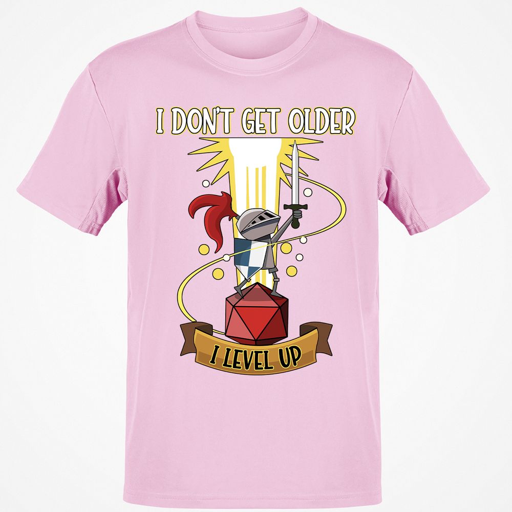 I Dont Get Older I Level Up T-Shirt - Light Pink - 5