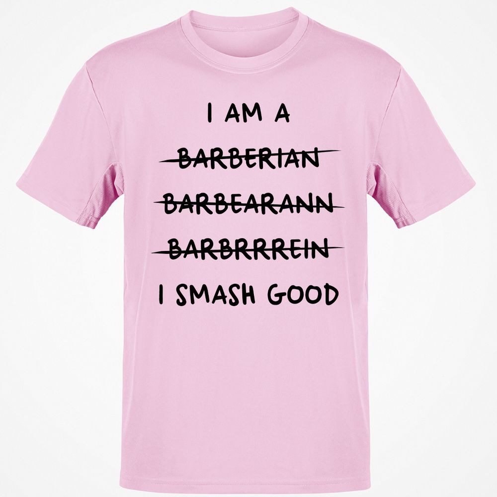 I Am A Barbarian Classic Unisex T-Shirt - Light Pink - 5