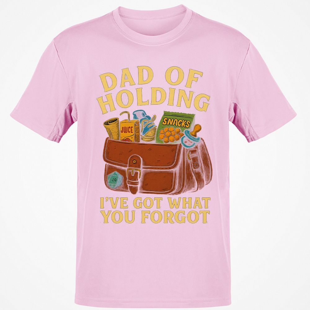 Dad Of Holding Classic Unisex T-Shirt - Light Pink - 5