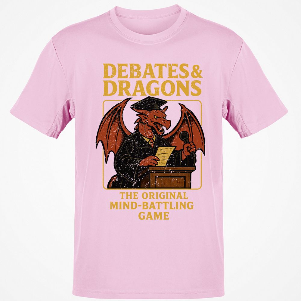 Debates & Dragons Classic Unisex T-Shirt - Light Pink - 5