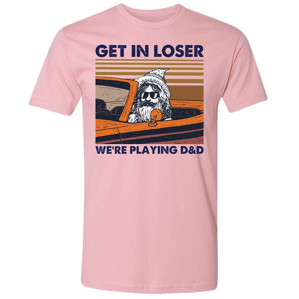 Get in Loser Premium Unisex T-Shirt - Light Pink - 5