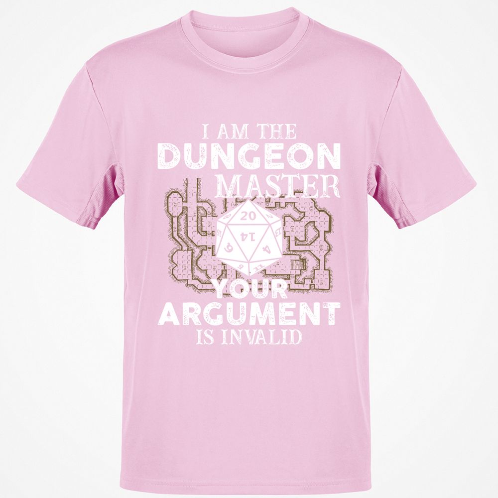 I Am the Dungeon Master – Your Argument Is Invalid - Light Pink - 5