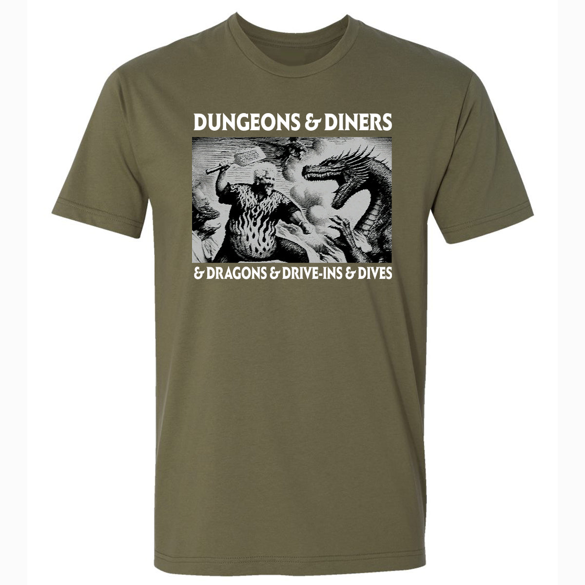 Dungeons & Diners - Military Green - 5