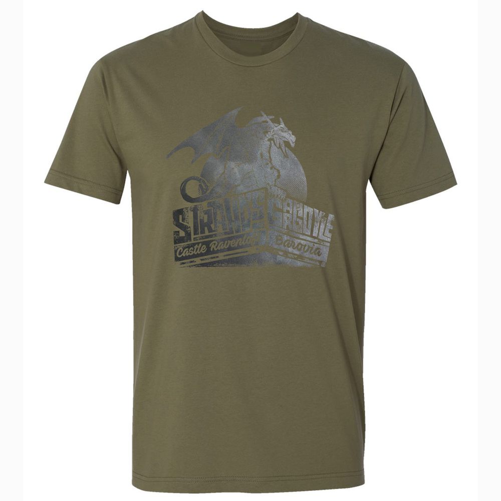 Strahd’s Gargoyle Premium Unisex T-Shirt - Military Green - 5