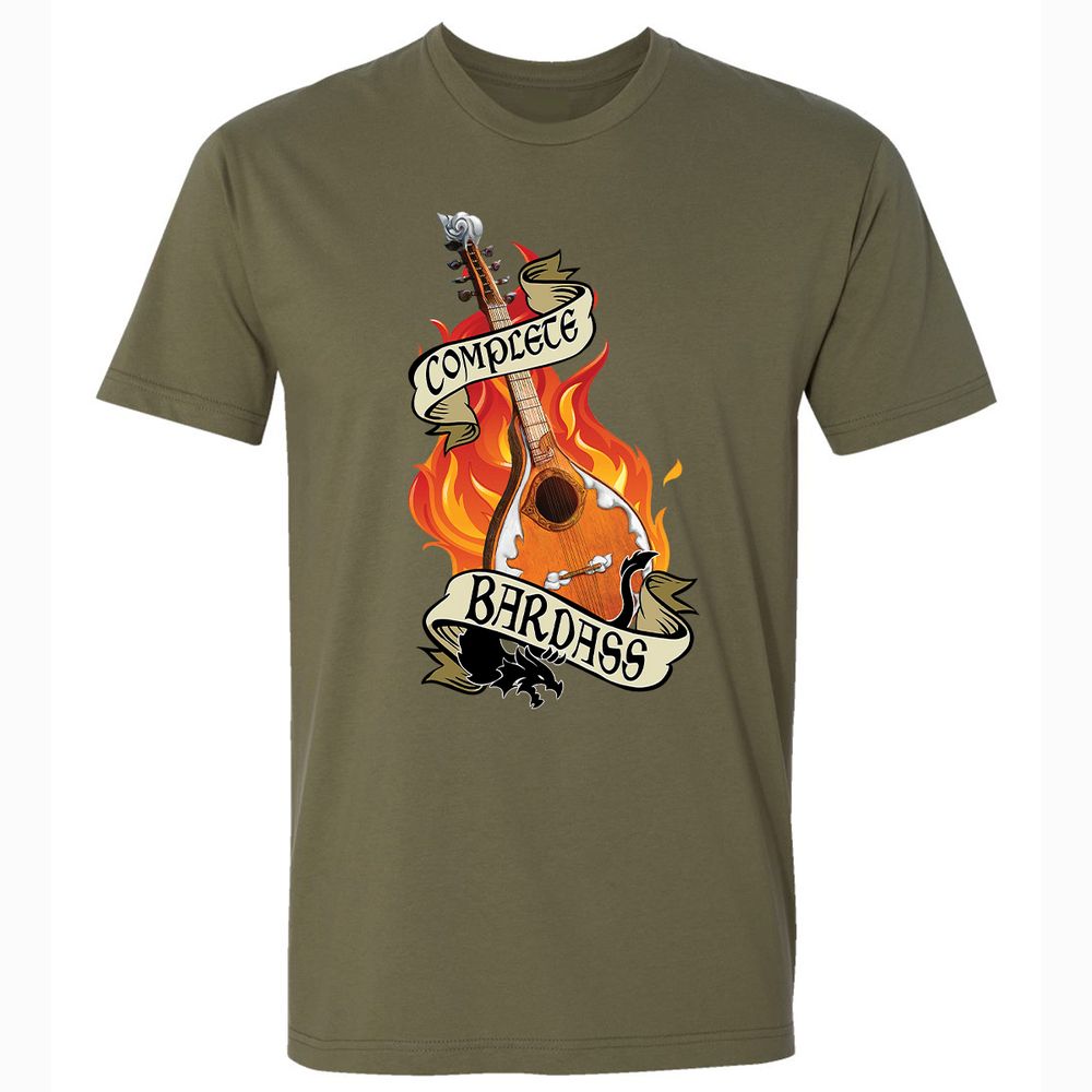 Complete Bardass Premium Unisex T-Shirt - Military Green - 5