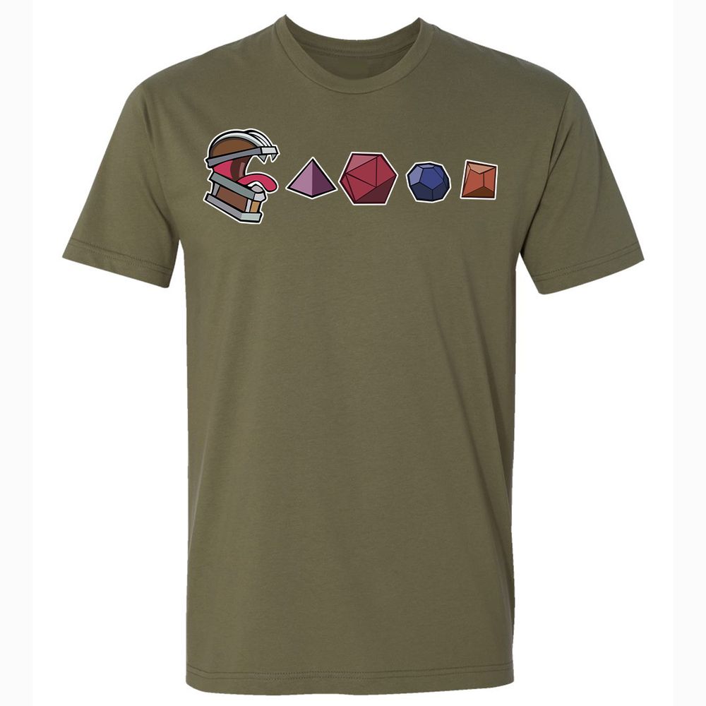 Mimic And Dices Premium Unisex T-Shirt - Military Green - 5