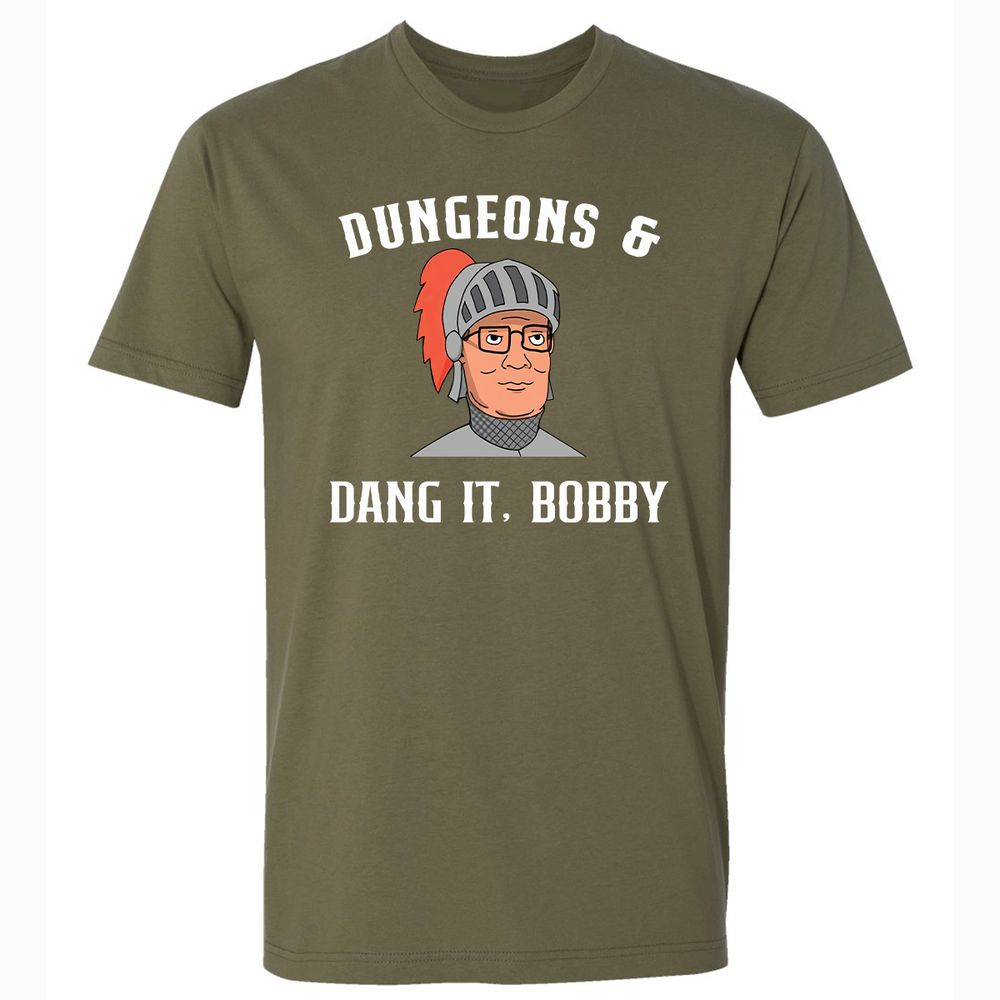 Dang It Bobby Premium Unisex T-Shirt - Military Green - 5