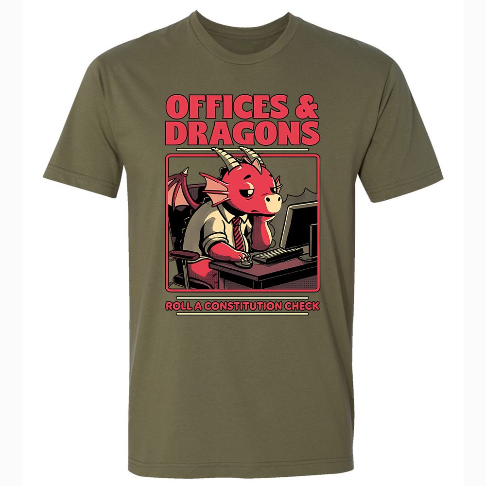 Dragon Office - Military Green - 5