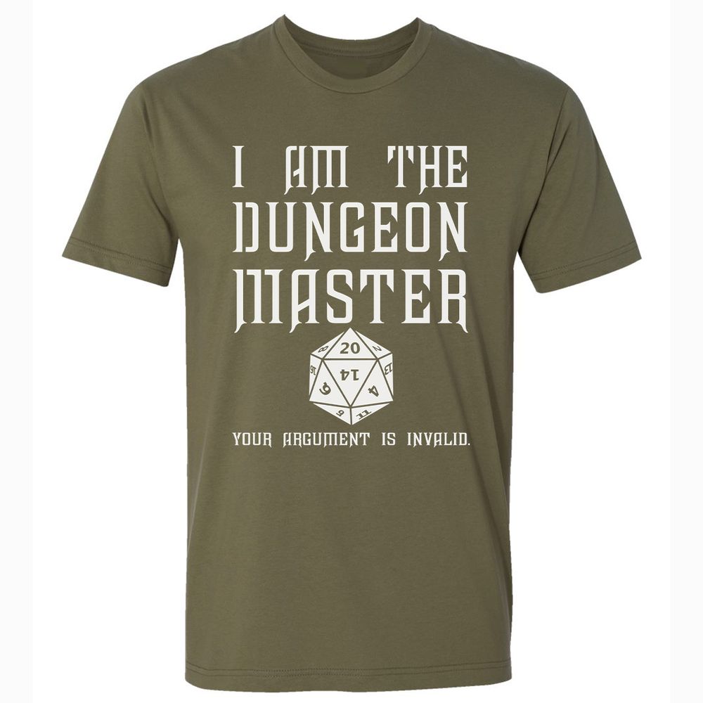 I Am The Dungeon Master - Military Green - 5