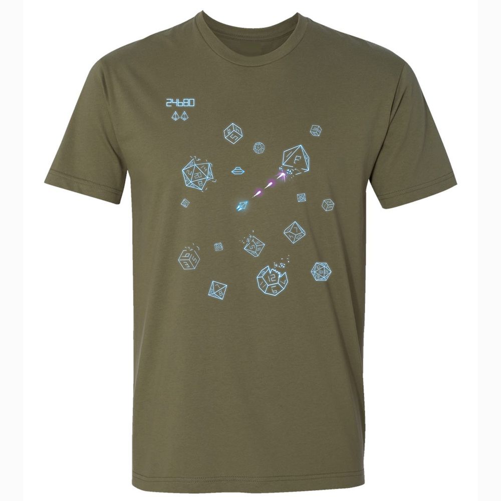 The Dices Game Premium Unisex T-Shirt - Military Green - 5