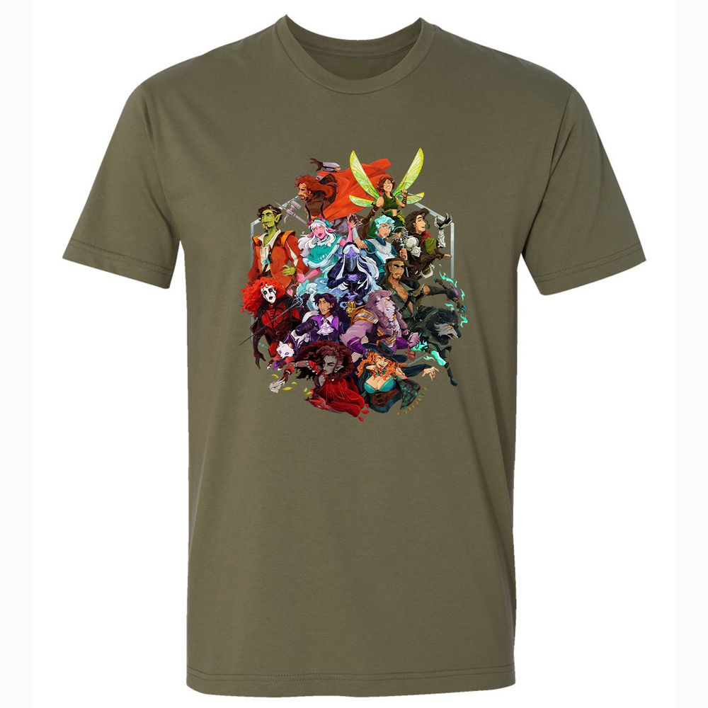 The Chaotic Company – A Fantasy Adventuring Party - Military Green - 5