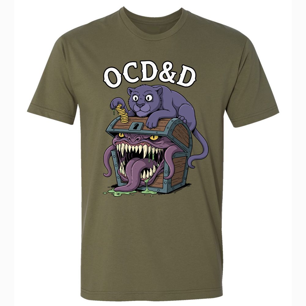 OCD&D Premium Unisex T-Shirt - Military Green - 5