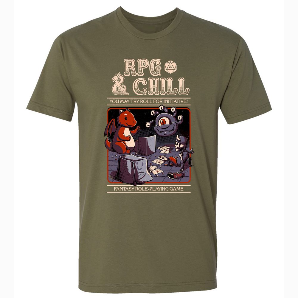 RPG & CHILL - Military Green - 5