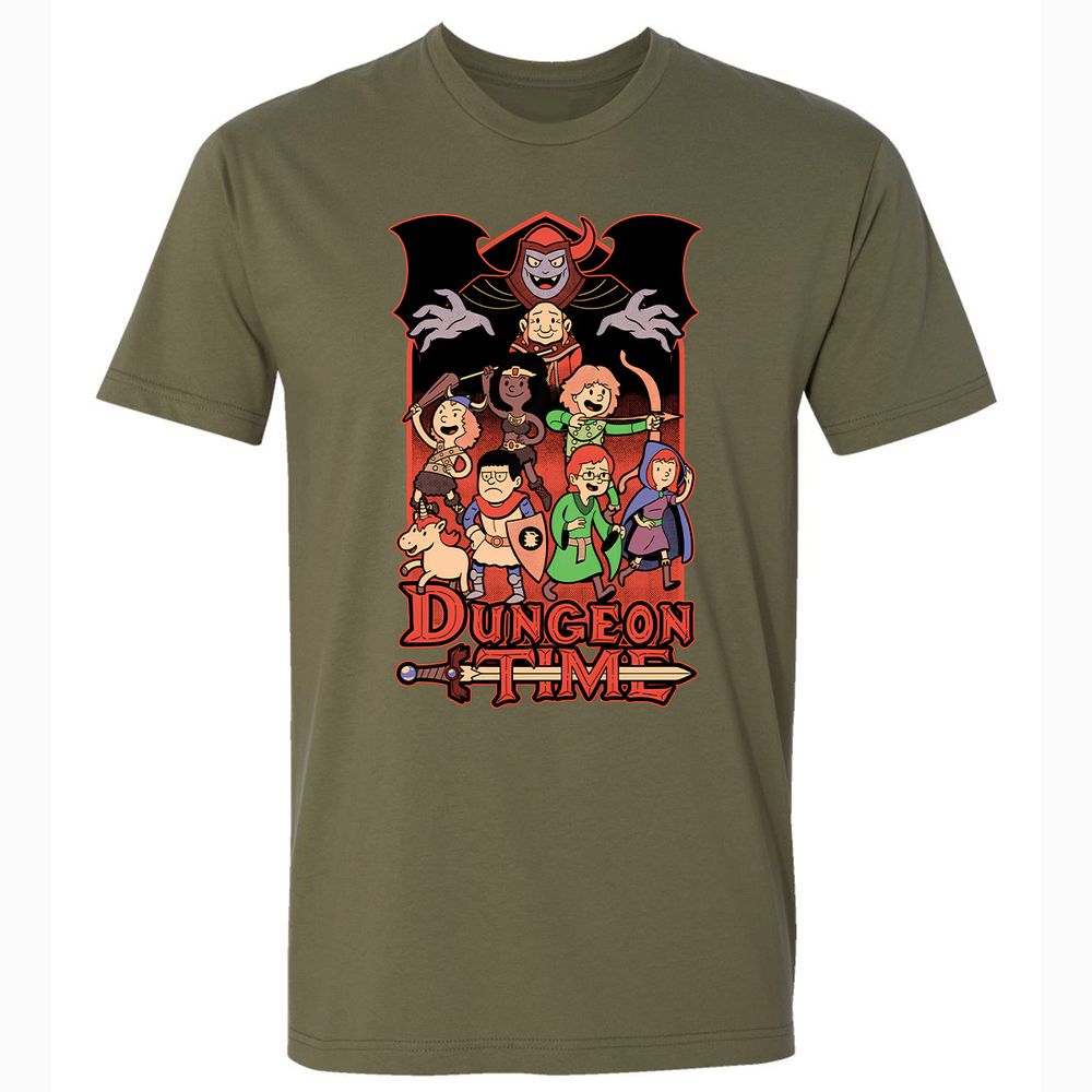 Dungeon Time - Military Green - 5