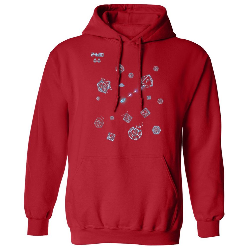 The Dices Game Classic Unisex Hoodie - Red - 5