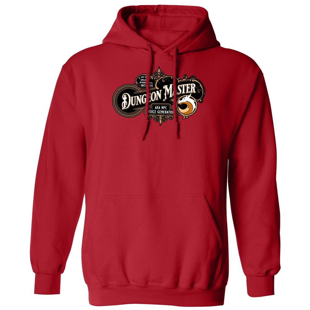 Dungeon Master Classic Unisex Hoodie - Red - 5