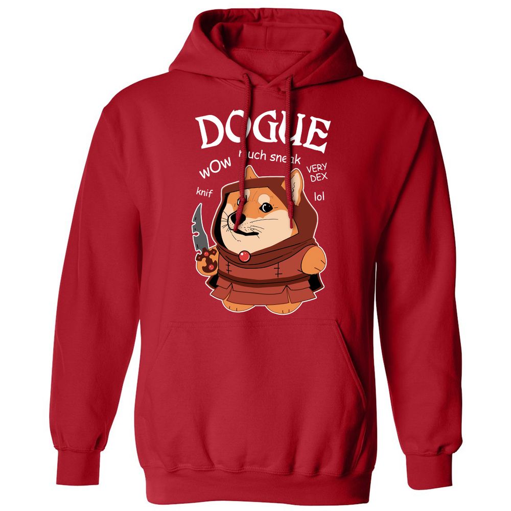 Dogue Class Classic Unisex Hoodie - Red - 5