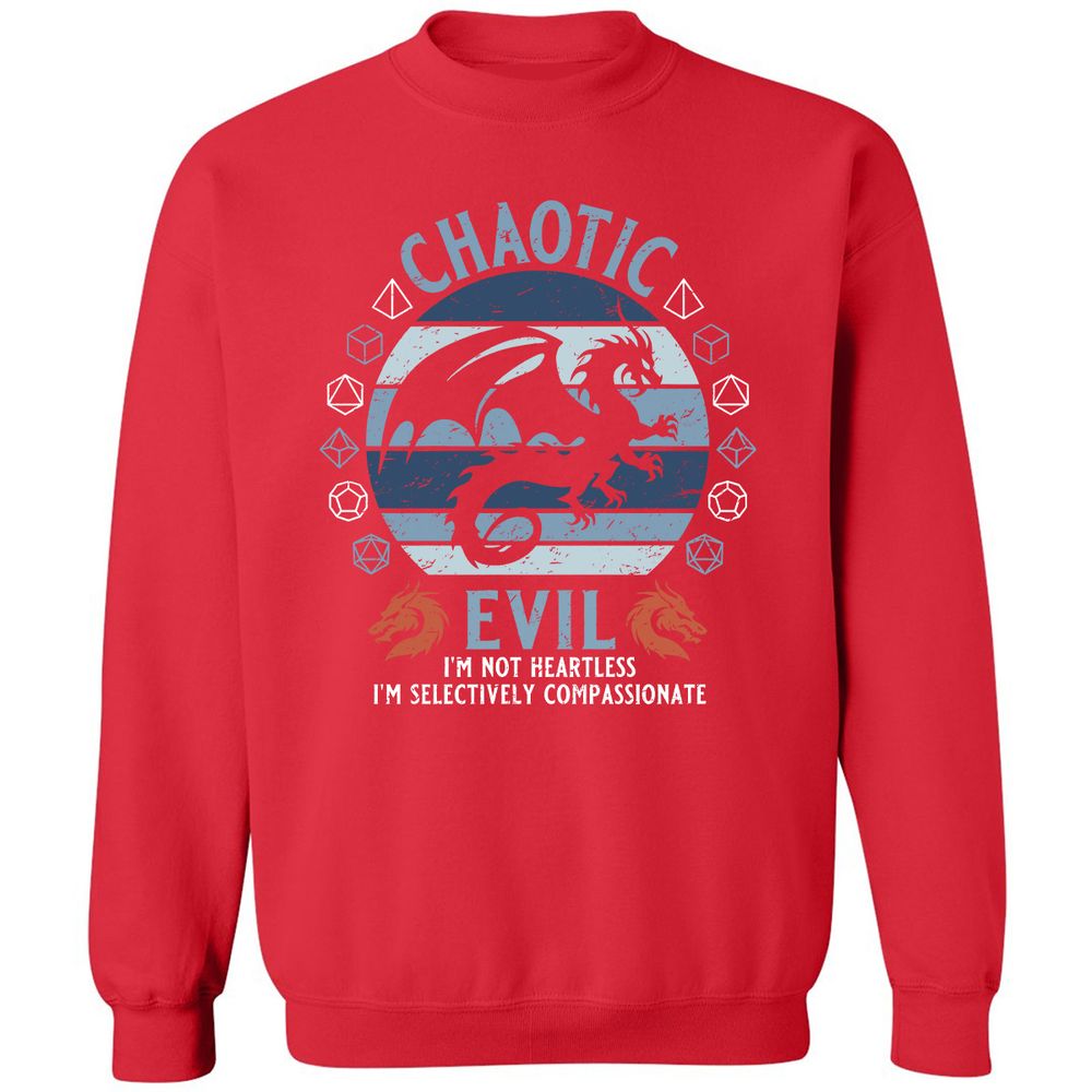 Chaotic Evil 2 Classic Unisex Sweatshirt - Red - 5