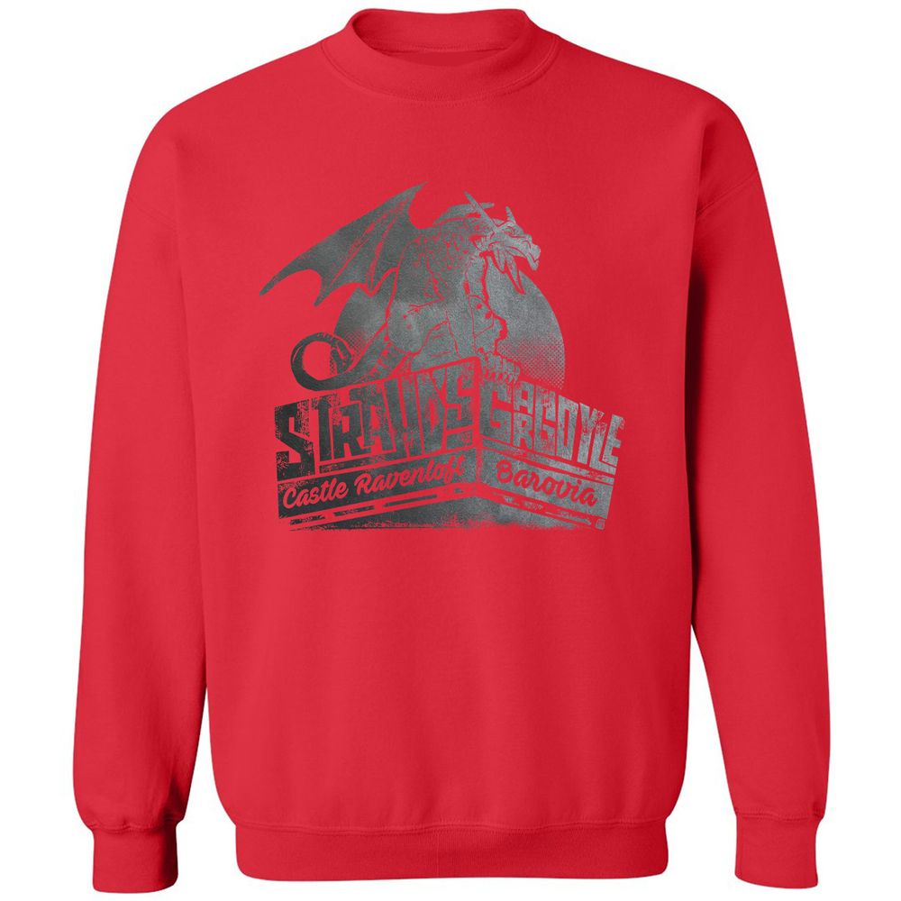 Strahd’s Gargoyle Classic Unisex Sweatshirt - Red - 5