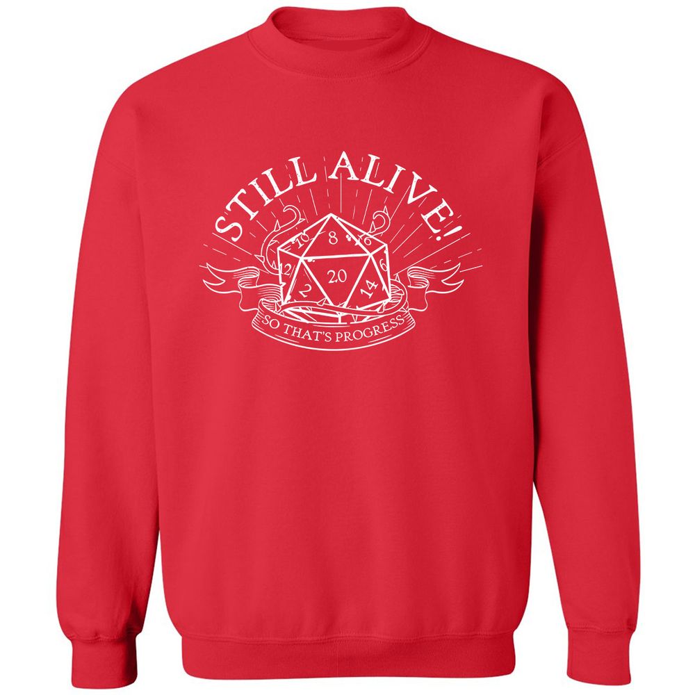 Still Alive So That's Progress - Red - 5