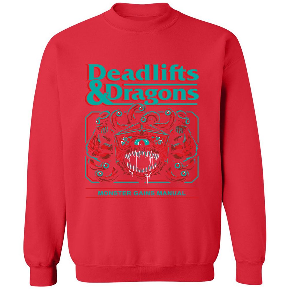 Deadlifts & Dragons Beholder - Red - 5