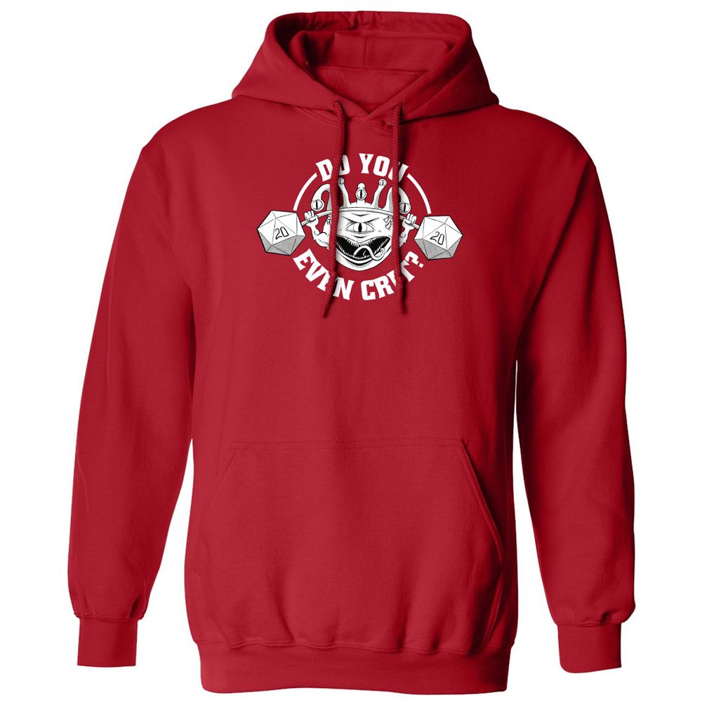Do You Even Crit Classic Unisex Hoodie - Red - 5