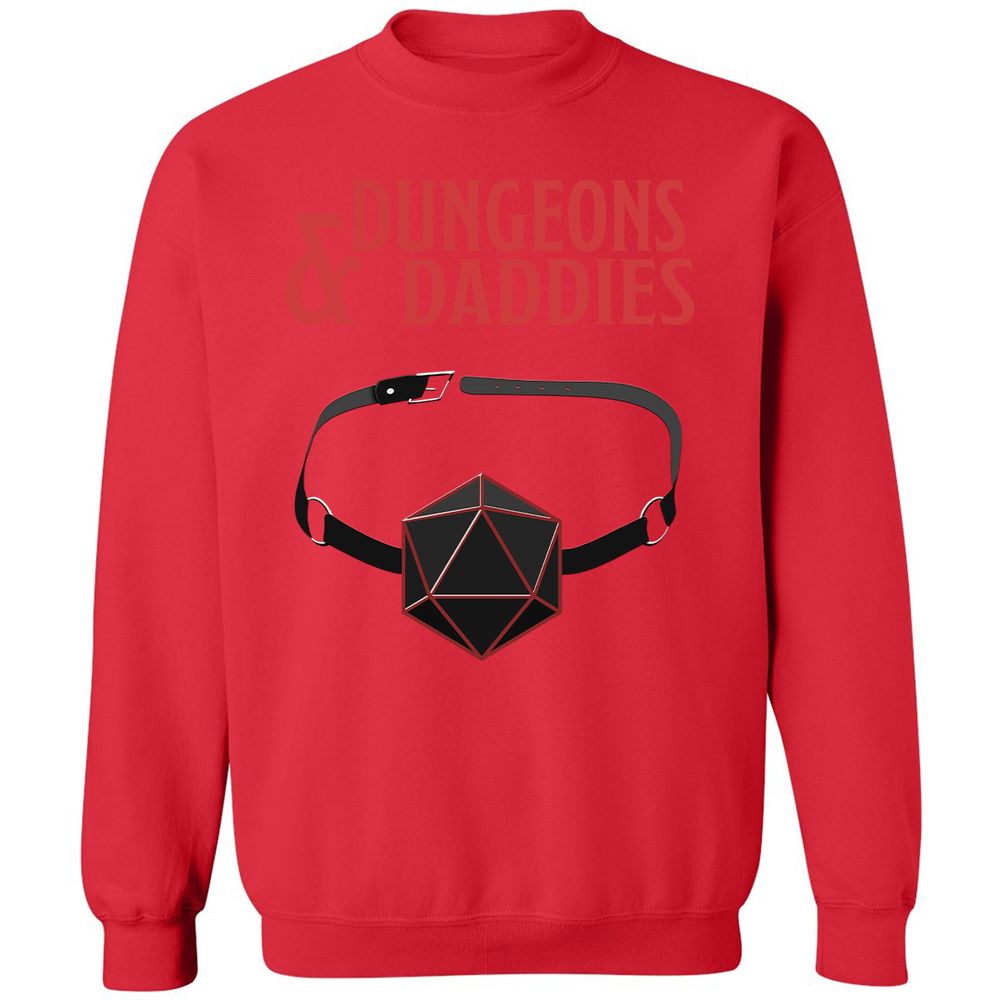 Dungeons And Daddies Classic Unisex Sweatshirt - Red - 5