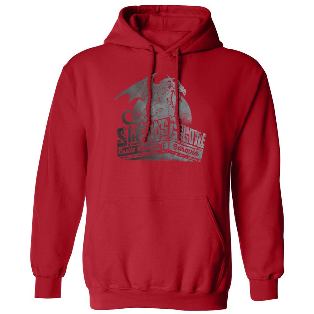 Strahd’s Gargoyle Classic Unisex Hoodie - Red - 5