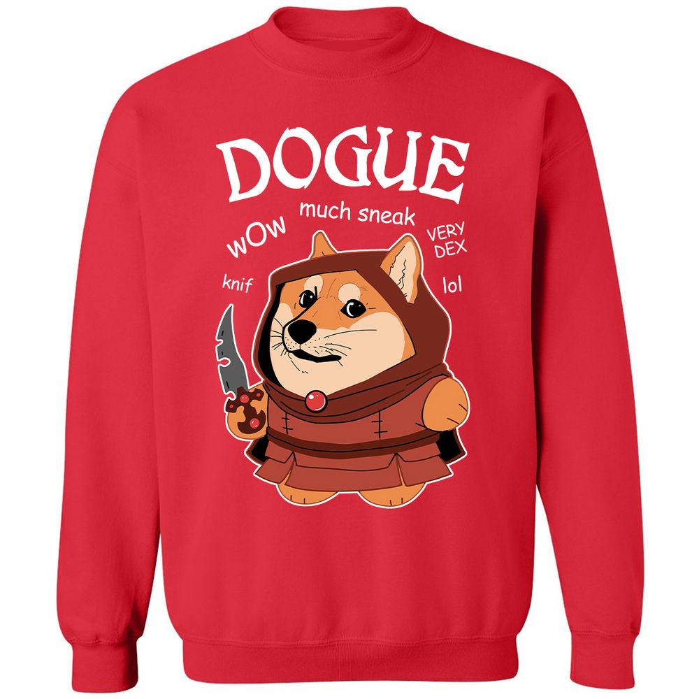 Dogue Class Classic Unisex Sweatshirt - Red - 5