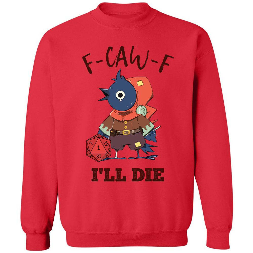 Classic Unisex Sweatshirt - White - Red - 5