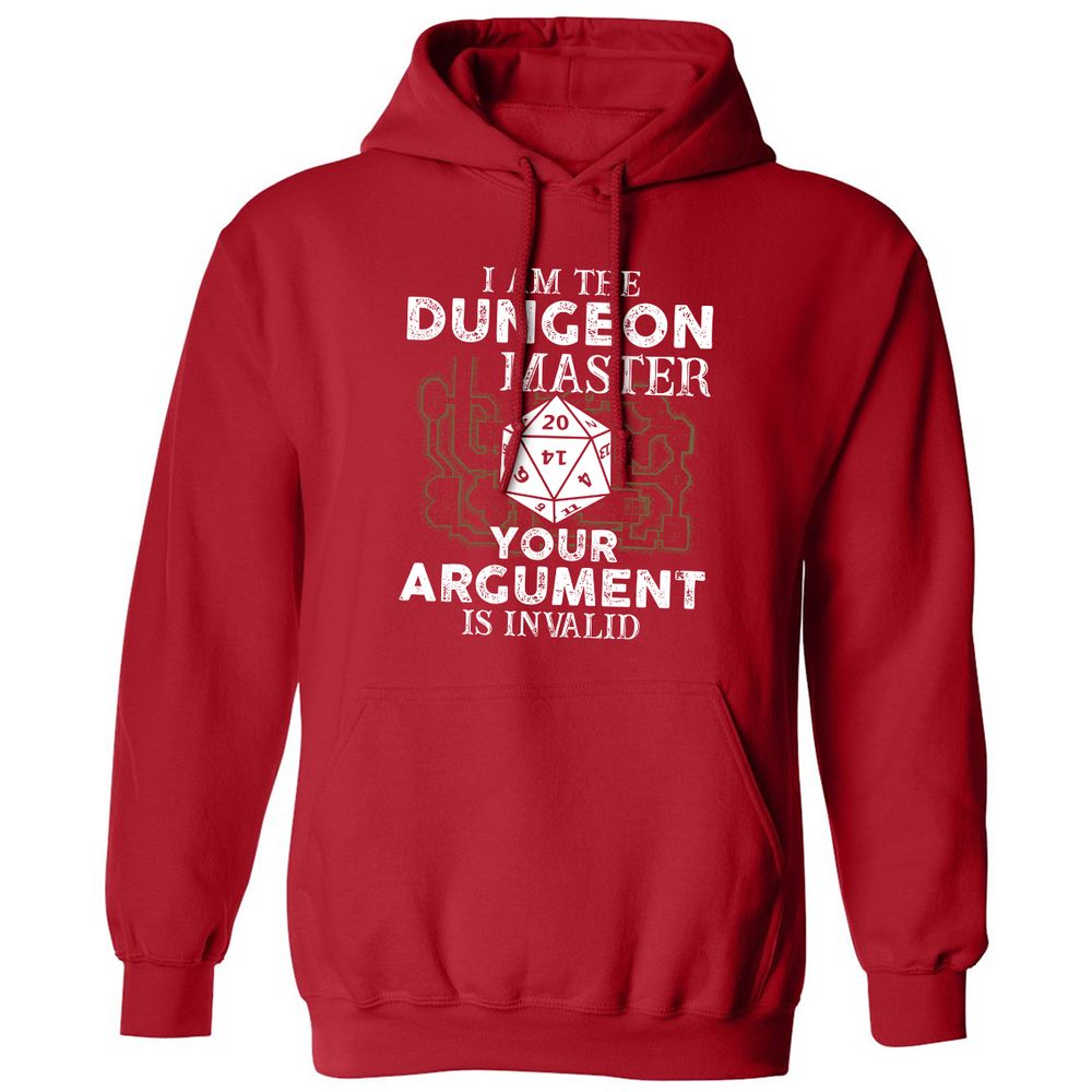 I Am the Dungeon Master – Your Argument Is Invalid - Red - 5