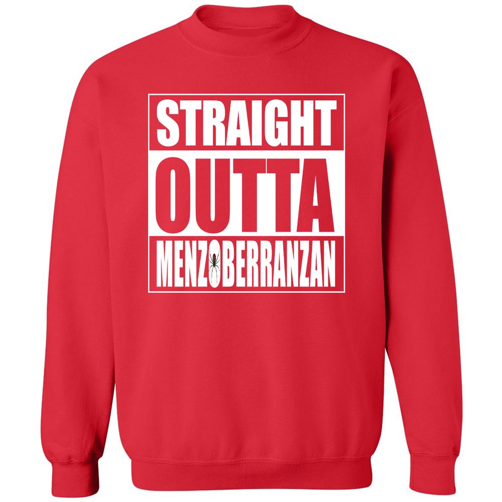 Straight Outta Menzoberranzan Classic Unisex Sweatshirt - Red - 5