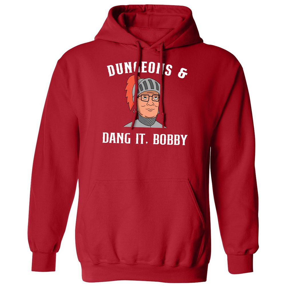 Dang It Bobby Classic Unisex Hoodie - Red - 5