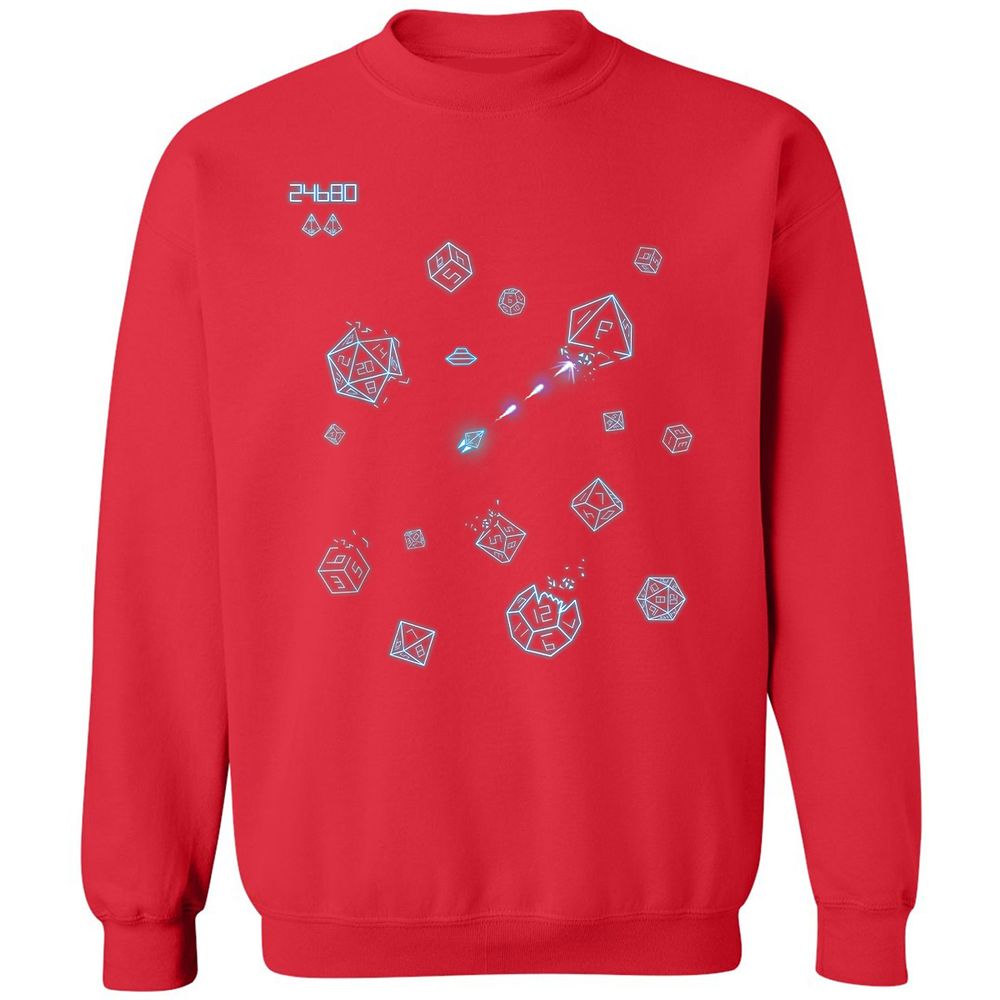 The Dices Game Classic Unisex Sweatshirt - Red - 5