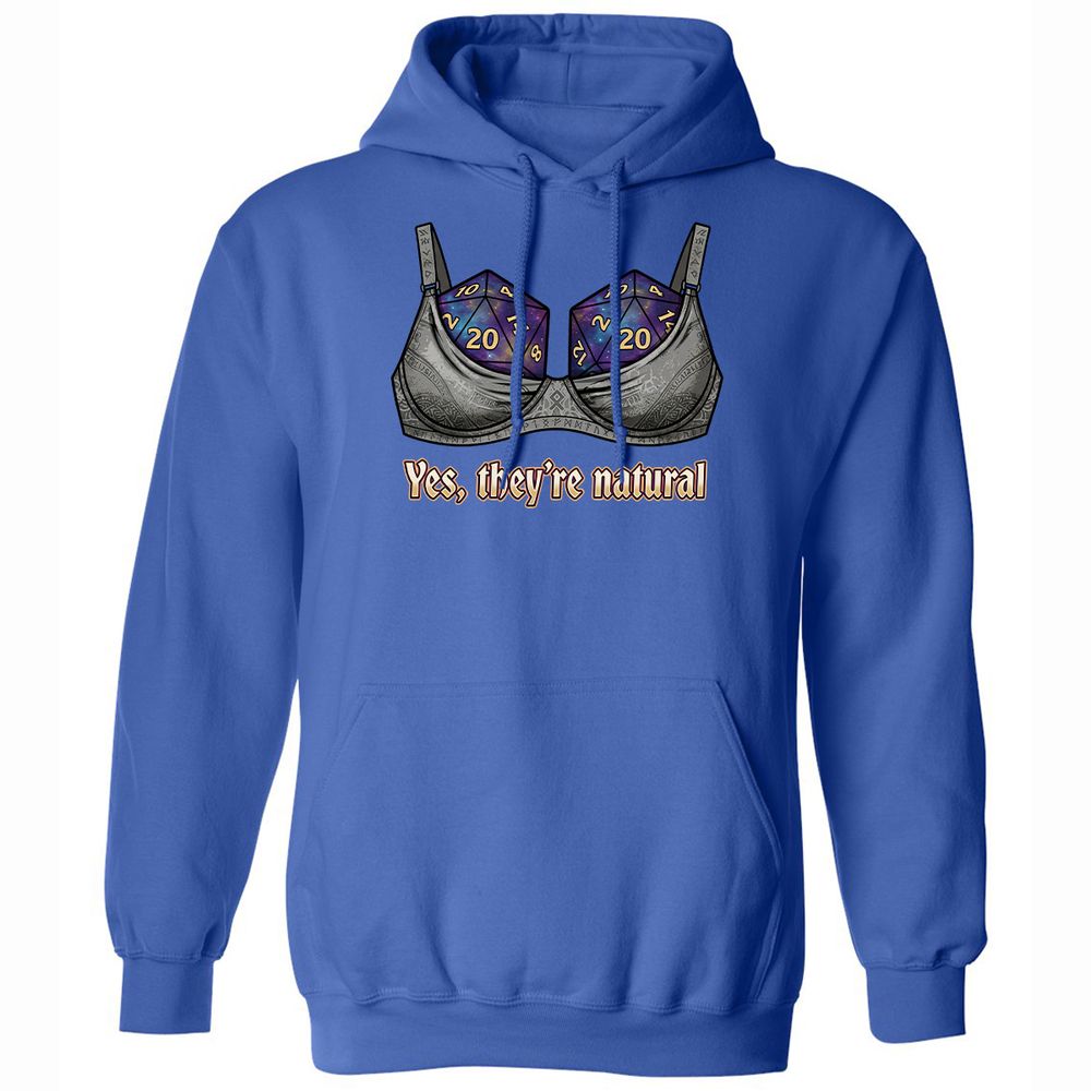 They Are Natural Nat20 Classic Unisex Hoodie - Royal - 5