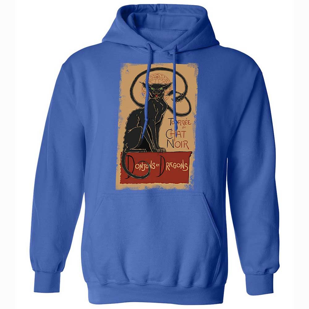 Tournee Du Chat Noir Classic Unisex Hoodie - Royal - 5