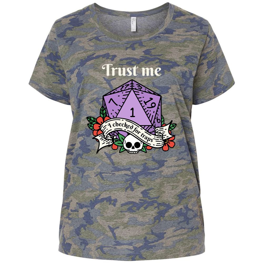 Trust Me I Checked for Traps - Vintage Camo - 5