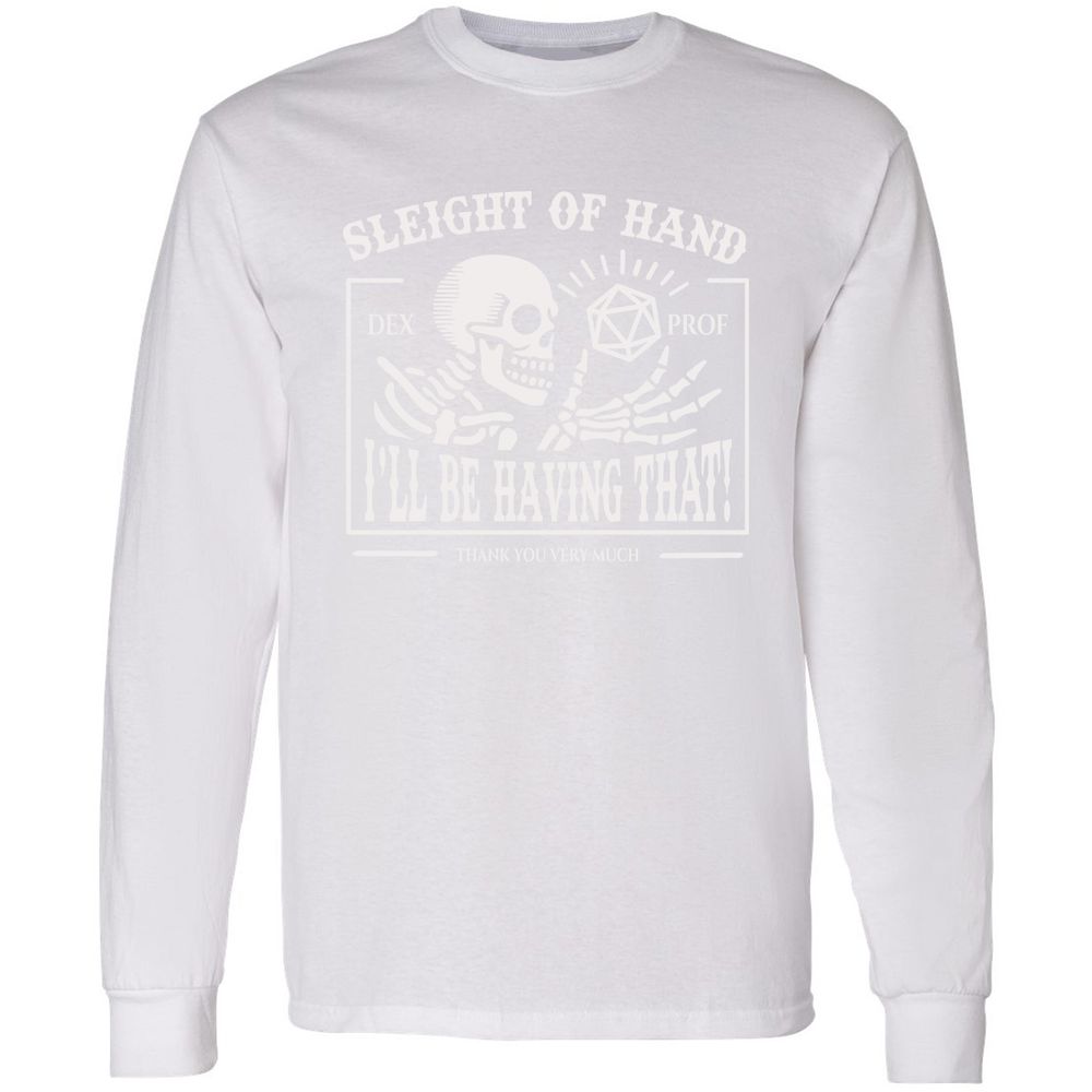 Sleight of Hand – I’ll Be Having That! - White - 5
