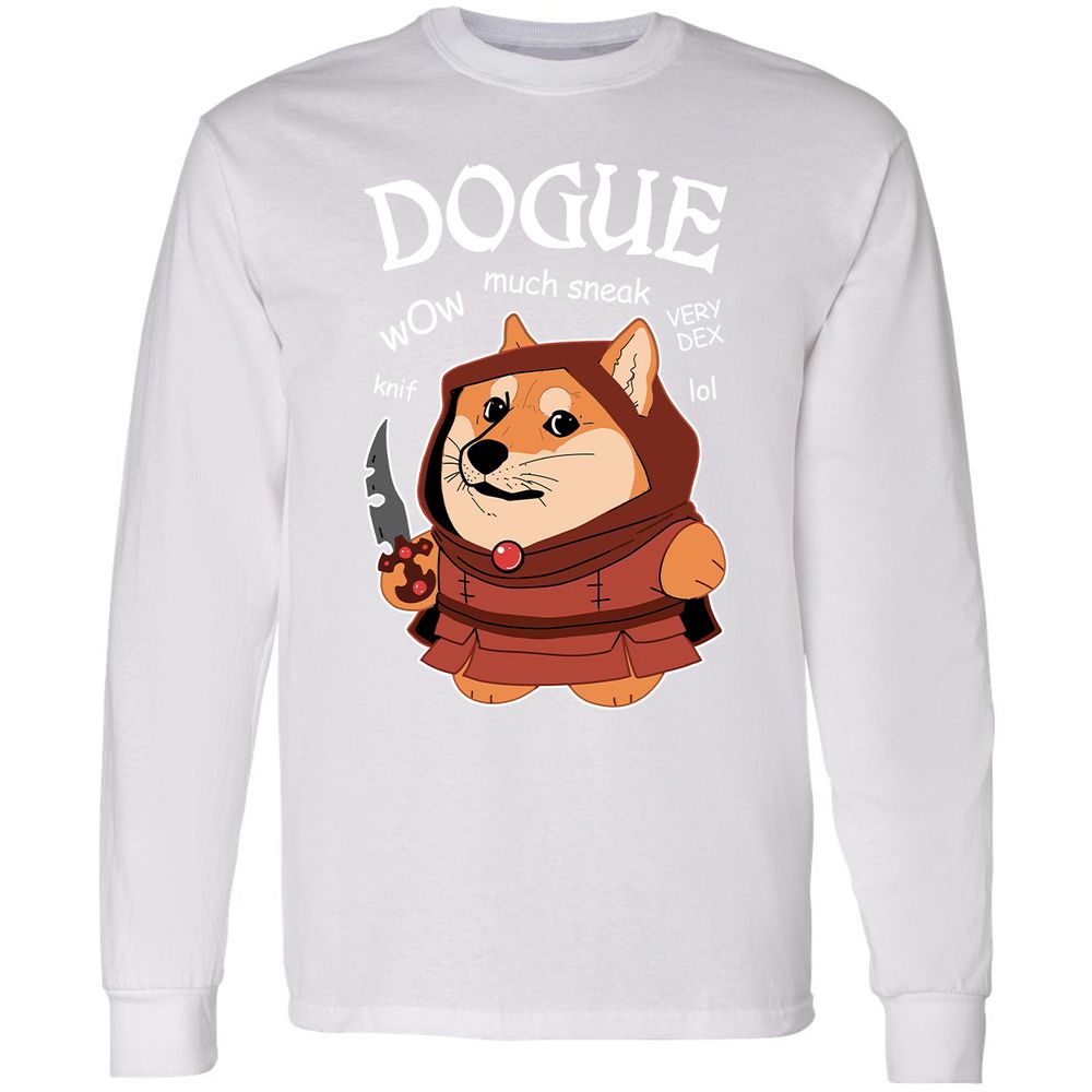 Dogue Class Long Sleeve T-Shirt - White - 5