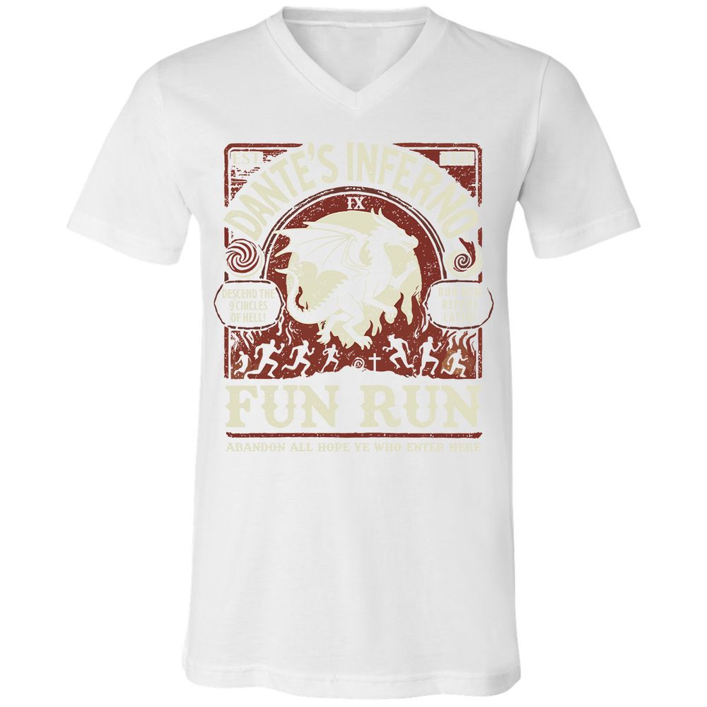 Dante’s Inferno Fun Run – Faerun Fantasy - White - 5
