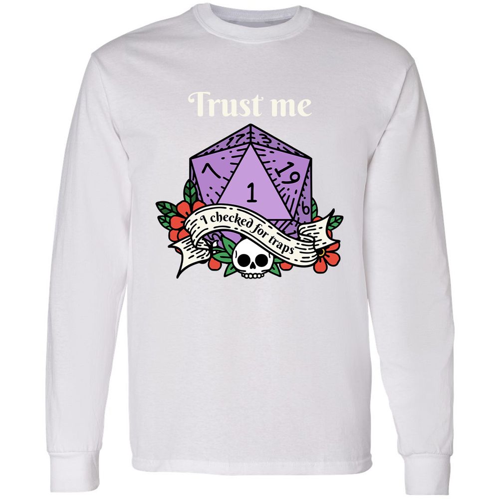 Trust Me I Checked for Traps - White - 5