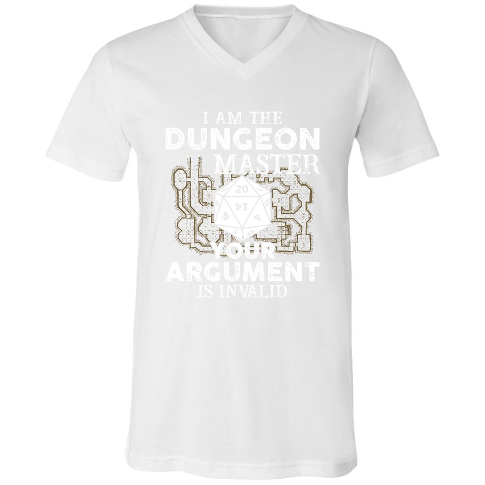 I Am the Dungeon Master – Your Argument Is Invalid - White - 5