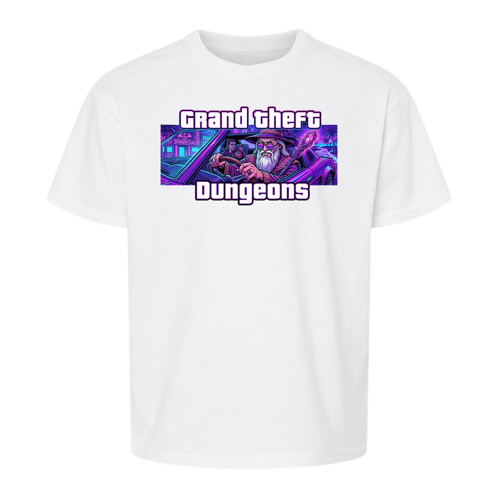 Grand Theft Dungeons Miami - White - 5